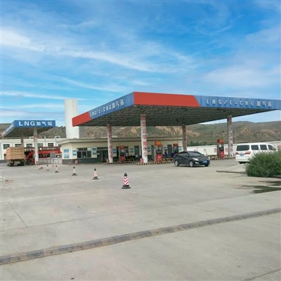 LNG:n tankkausasema (LNG Horizontal Storage Tank)
